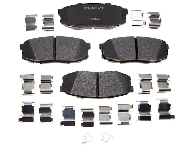 Rear Raybestos R-Line; Ceramic Brake Pad Set fits Toyota Tundra 2007