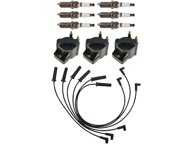 Ignition Coil Spark Plug and Wire Set fits Skylark 1994-1995