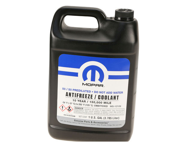 dodge journey 2014 coolant type