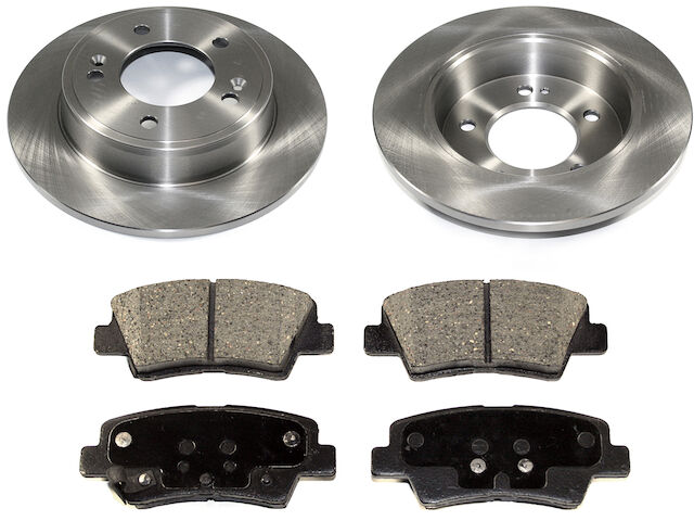 Rear DuraGo Disc Brake Kit fits Kia Forte 2014-2017 31WFHP | eBay